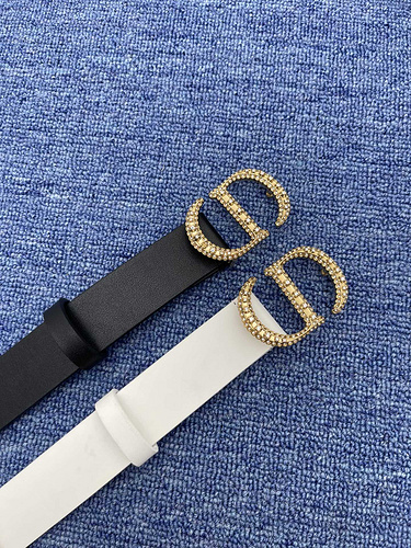 Dior belt wholesale Dior men's belt wholesale original genuine leather material spot promotion width