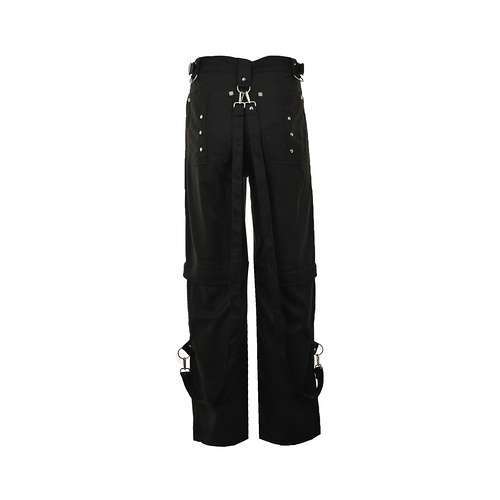 GVCGivenchy 24ss pantaloni con bretelle staccabili twoinone