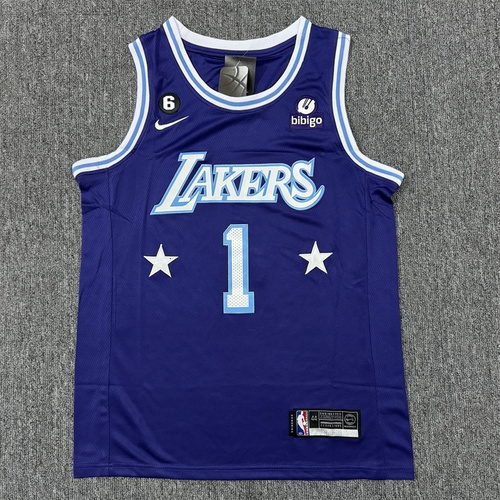 Lakers No. 1 D'Angelo Russell Purple