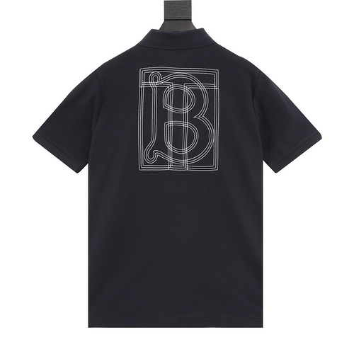 BBR 22ss short-sleeved Polo shirt with large embroidery on the back