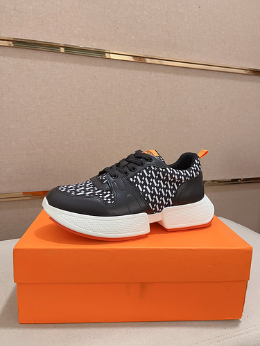 Hermes Men's Shoes Code: 0422B50 Size: 38-44 (45 made to order, non-refundable)