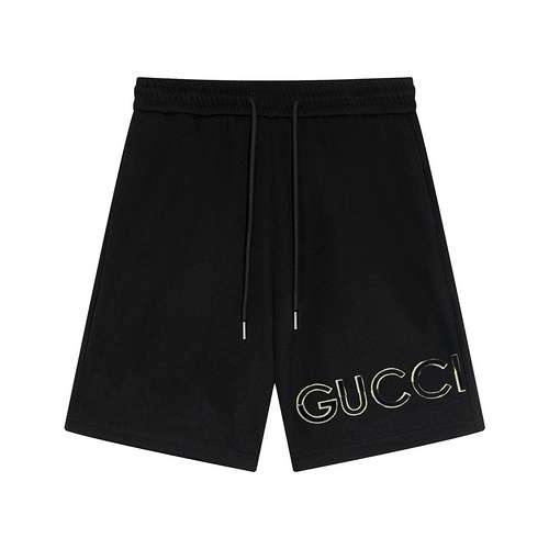 G Pantaloncini floccati decostruiti tridimensionali in edizione limitata Gucci 24ss