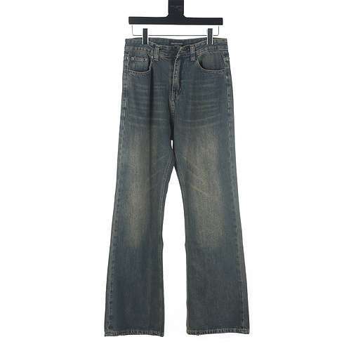 Jeans bootcut BLCG di Balenciaga tinti in fango