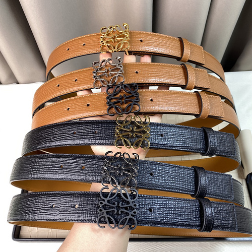 LOEWE belt wholesale LOEWE boys' belt wholesale original genuine leather material spot promotion wid