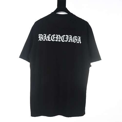 Tshirt Balenciaga BLCG Wormhole sanscrito a maniche corte