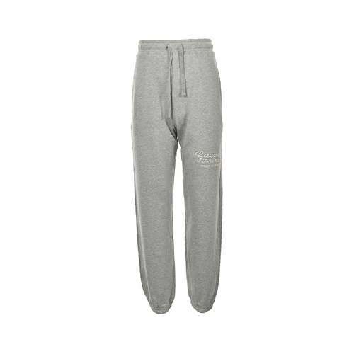 Pantaloni con scritta ricamata G Gucci 24ss