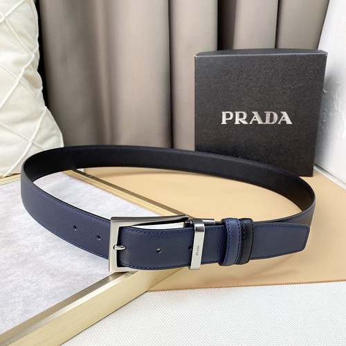 Pu@Lada original men's and women's leather belts counter quality Pu@Lada men's and women's leather b