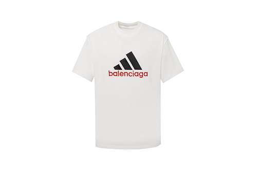 Tshirt a maniche corte ricamata Balenciaga ADampBLCG