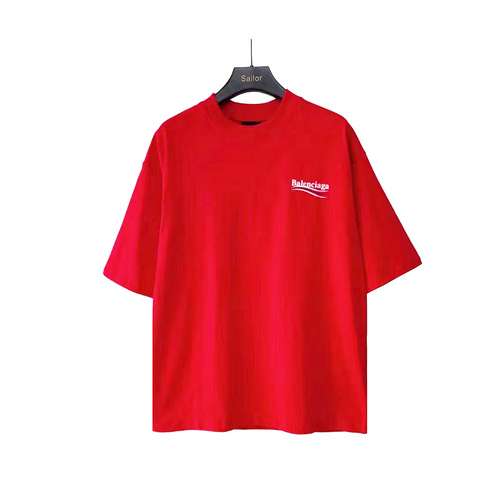 Balenciaga Blcg Coke Wave Tear Ruined Short Sleeve