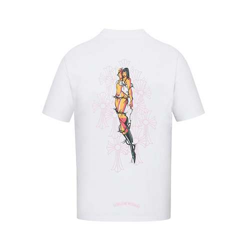 CH Crow Heart x Deadly Doll joint comic goddess short sleeves