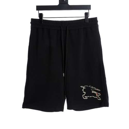 Pantaloncini con toppa a quadri vuoti BBR War Horse Knight