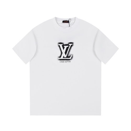 LV Louis Vuitton 24ss Snowflake Hollow Short Sleeve T-Shirt