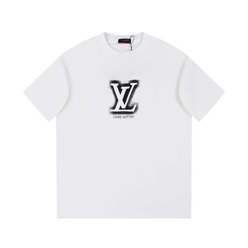 LV Louis Vuitton 24ss Snowflake Hollow Short Sleeve T-Shirt