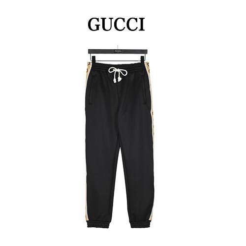 Pantaloni da tuta classici con doppia G riflettente GCGucci