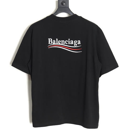 BLCG Balenciaga 24SS embroidered Coke short-sleeved T-shirt