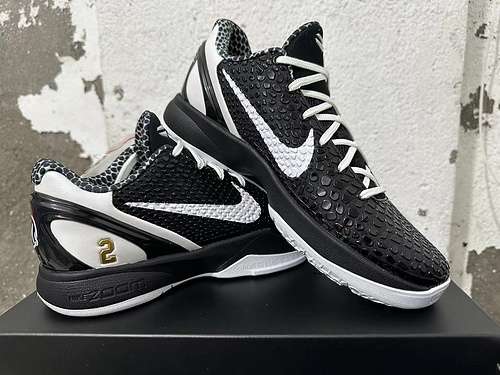 Kobe Bryant 6th Generation Black and White 40-50.5