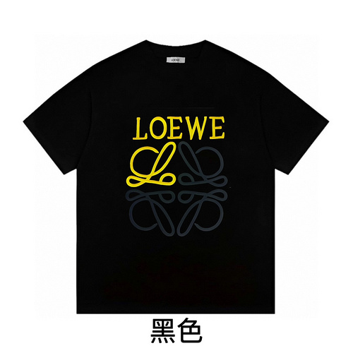 LE/Loewe 24ss limited edition three-dimensional foam short-sleeved T-shirt