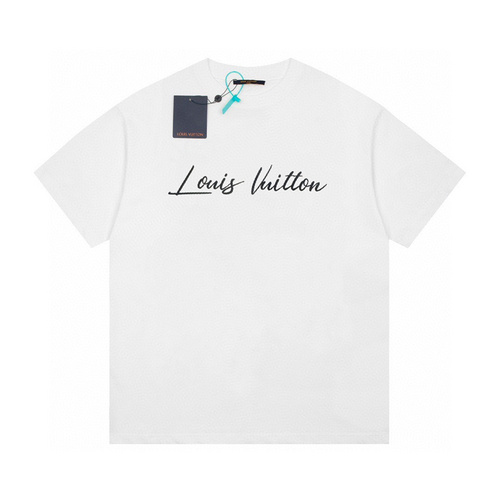 LV Louis Vuitton 24ss limited edition three-dimensional LOGO hot air balloon short-sleeved T-shirt
