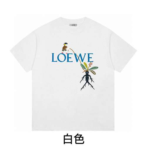 T-shirt a maniche corte da elfo al ginseng in edizione limitata LELoewe 24ss