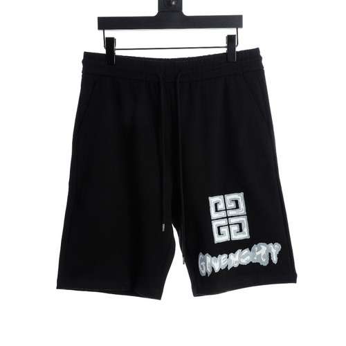 GVC hand-painted logo Gongge shorts