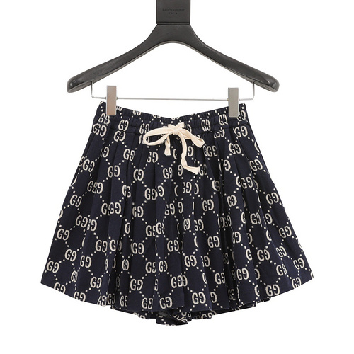 G’s classic all-over printed jacquard webbing skirt