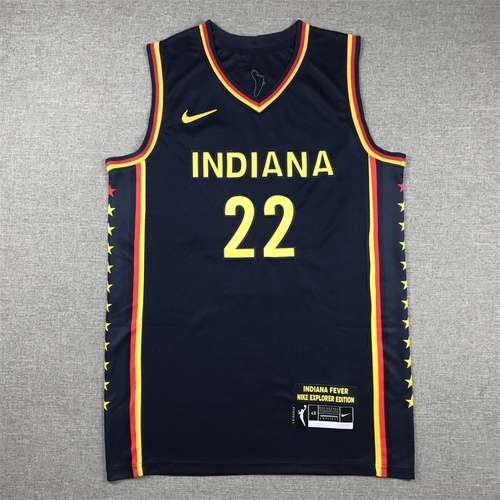 Febbre dell'Indiana n. 22 Caitlin Clark Blu scuro