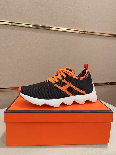 Hermes men's shoes Code: 0510B40 Size: 38-44, 45, 46 can be customized