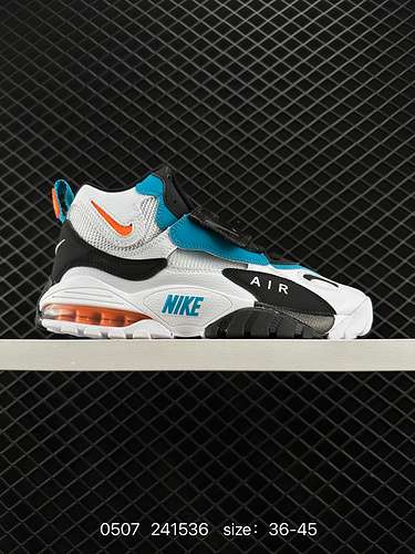 8 Nike Sportswear Air Max Speed ​​Turf Acceleration Experiment Series Scarpe da basket con cuscino d