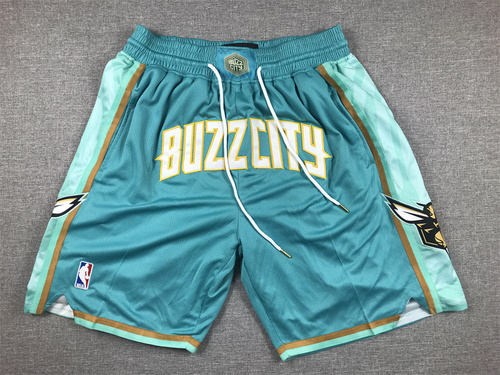 24th Season Hornets Green City Edition Pocket Zipper Pants