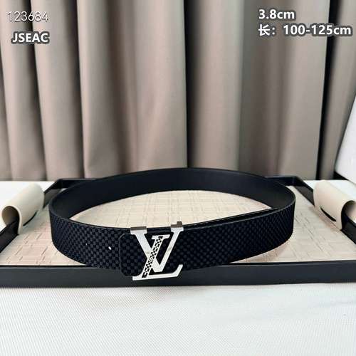 Cintura LOUIS VUITTON all'ingrosso LV Louis Vuitton cintura da uomo all'ingrosso materiale originale