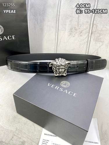 VERSACE Cintura all'ingrosso Versace Boys Cintura all'ingrosso Originale in vera pelle Materiale Spo