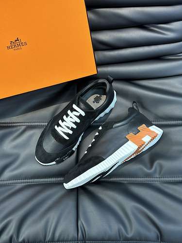 Scarpe uomo Hermes Codice 0531B60 Taglia 3845 45 personalizzate