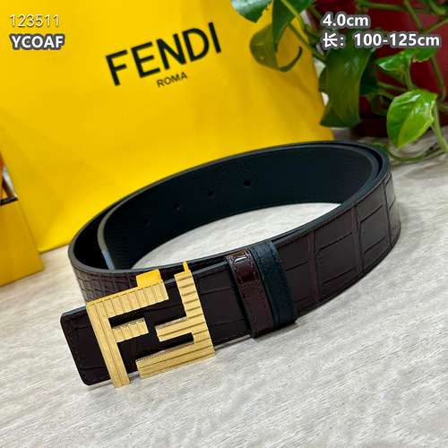 Cintura FENDI all'ingrosso Cintura per ragazzi Fendi all'ingrosso materiale originale in vera pelle 