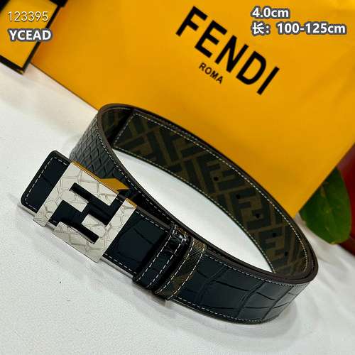 Cintura FENDI all'ingrosso Cintura per ragazzi Fendi all'ingrosso materiale originale in vera pelle 