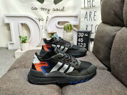 123DAdidas Nite Jogger 2019 Boost Codice a barre Wang Jiaer Approvazione Modello Lavorato a maglia t