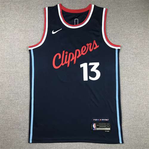 20242025 Clippers No 13 George New Blu Scuro