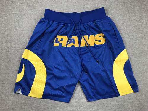 Pantaloni con tasca justdon justdon pantaloncini blu NFL Rams