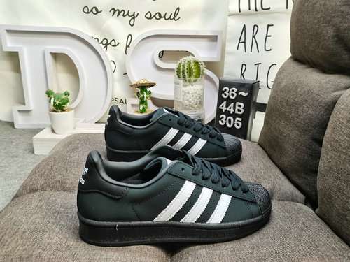 305DAdidas trifoglio Originals Superstar punta a conchiglia classico allmatch scarpe da ginnastica s