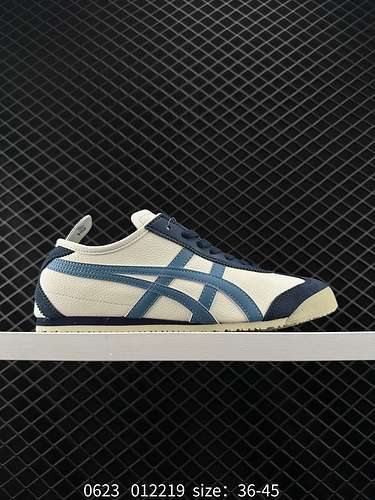 9 Canali fornitura speciale Volume di funzionamento secondo piano Onitsuka Tiger MEXICO 66 bianco e 