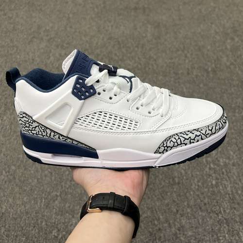 Air Jordan 35 Spizike Low Low Top Bianco Blu AJ35 Jordan Dan 35 Generation Low State Bianco Blu Spik