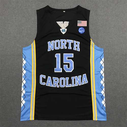 Vince Carter Università della Carolina del Nord n. 15 Nero