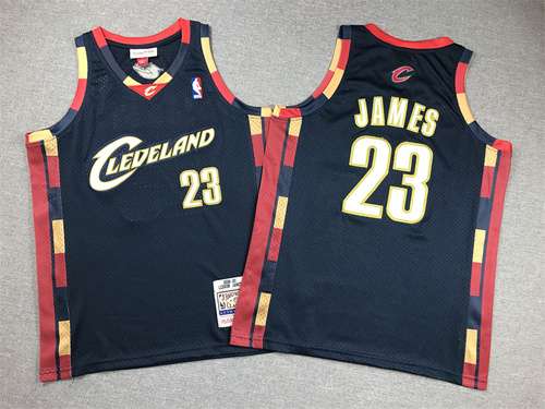 Abbigliamento per bambini Cavaliers No 23 James Retro Blu scuro