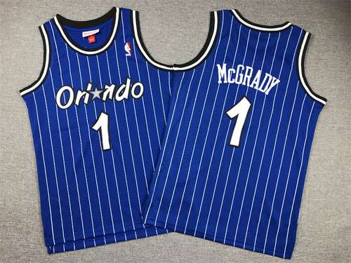 Abbigliamento per bambini Magic No 1 Tracy McGrady Blue Stripes