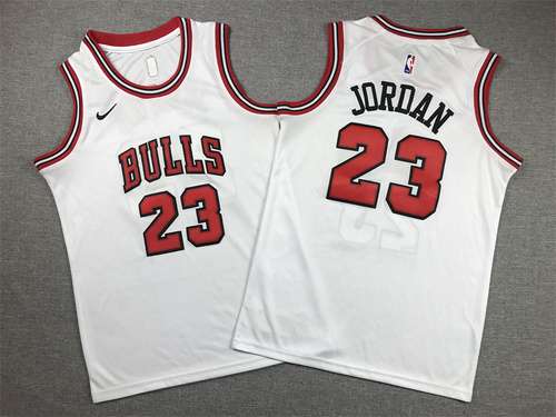 Abbigliamento per bambini Bulls No 23 Jordan New White