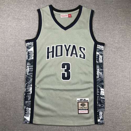 Allen Iverson Georgetown University Edizione n. 3 Grigio