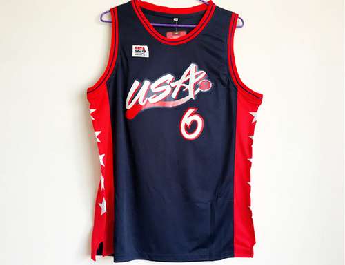 Dream Team n. 6 Hardaway delle Olimpiadi di Atlanta 1996 Blu scuro