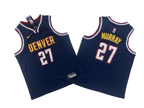 Abbigliamento per bambini Nuggets No 27 Kareem Murray Blu scuro