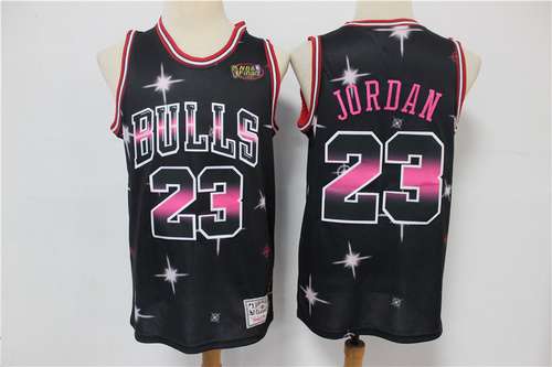 Bulls No 23 Jordan Star Edition Nero