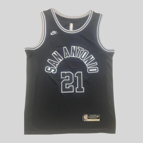 Spurs della 23a stagione n. 21 Duncan City Edition Classic Black