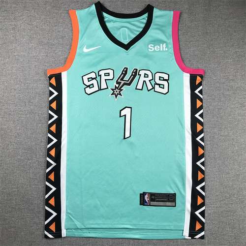 Spurs della 23a stagione n. 1 Wenbanyama City Edition verde